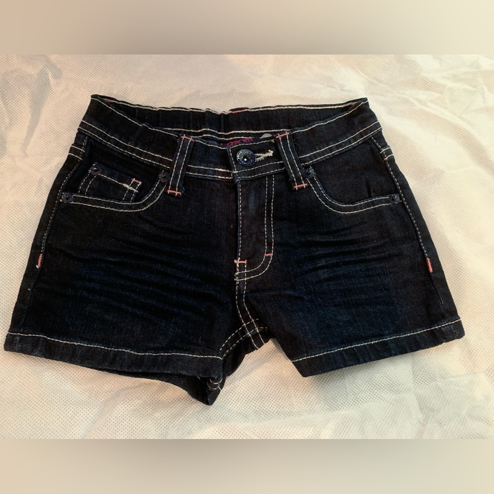 Paper Denim & Cloth Dark Blue Jean Shorts